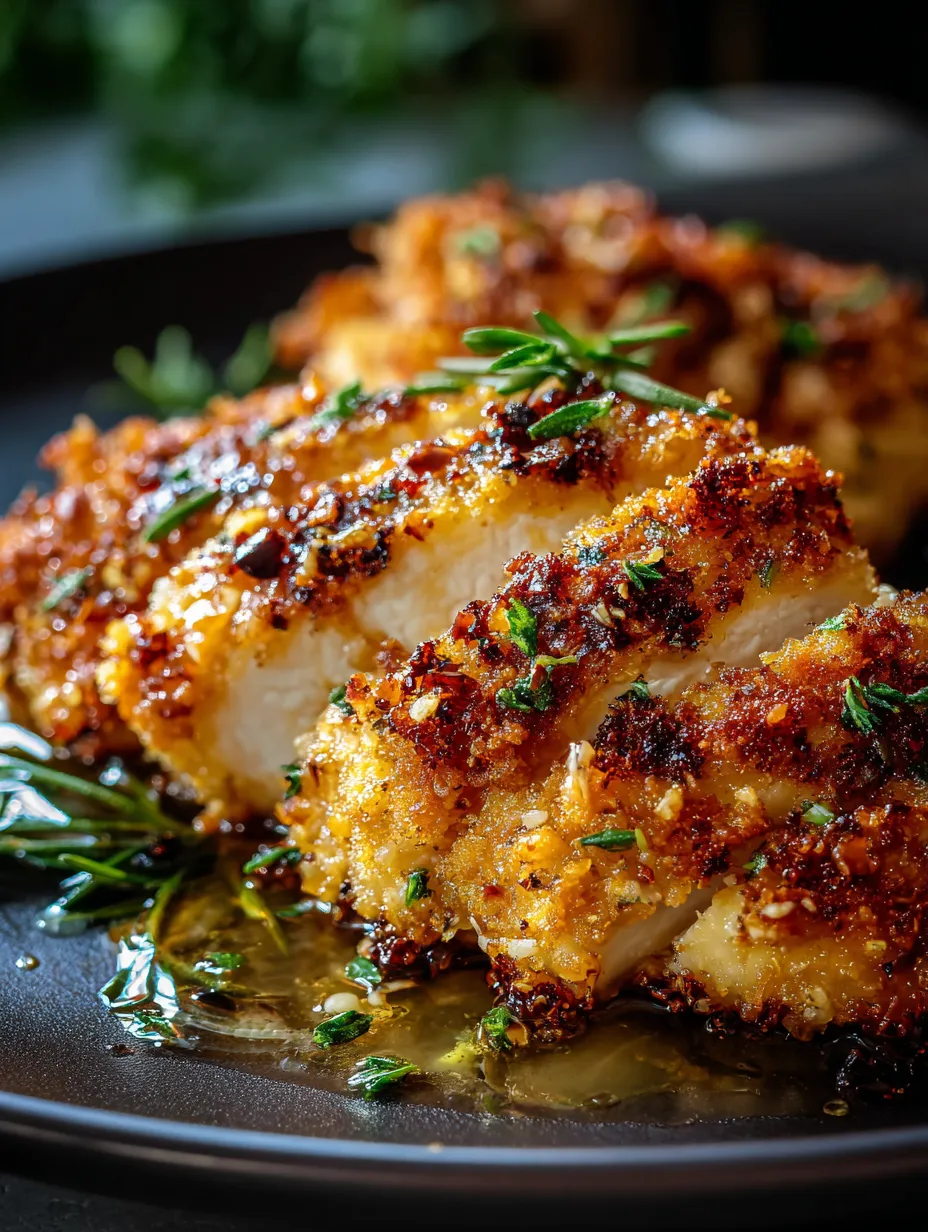 A plate of food with a sauce on it.
