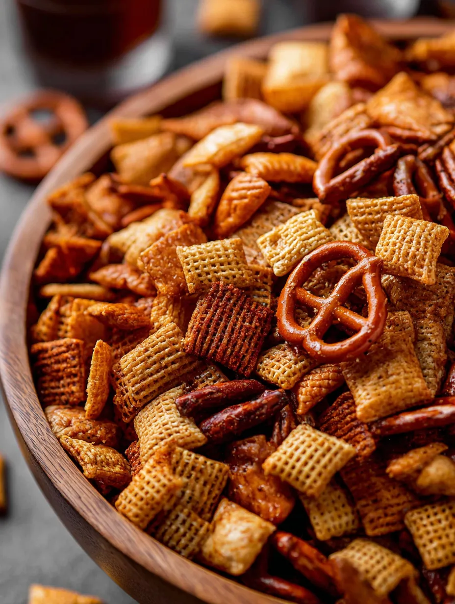 A big bowl of chips with a pretzel showing off in the middle.