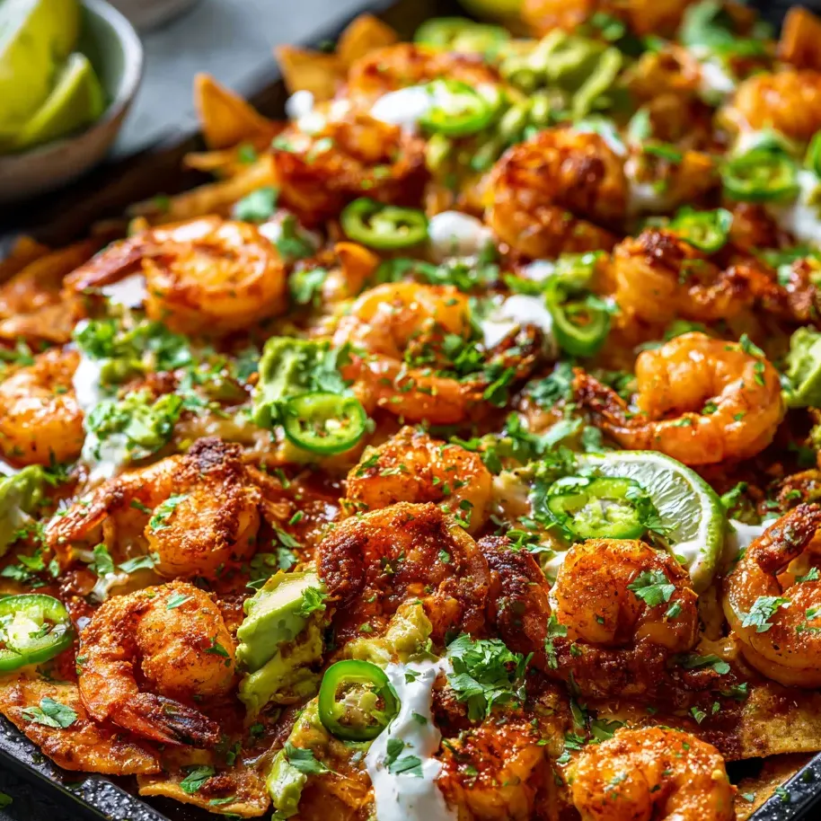 A mouthwatering shrimp and avocado taco.