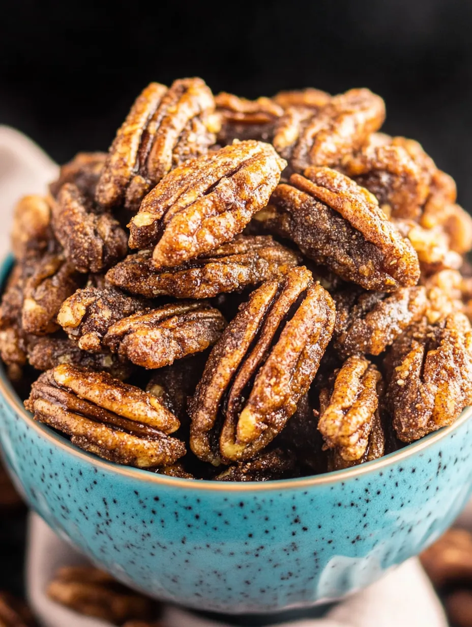 A bowl of pecans.