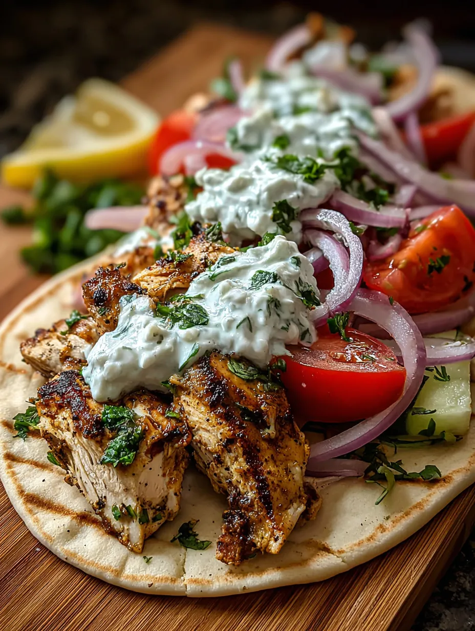 A plate of food with tomatoes, onions, and lemon.