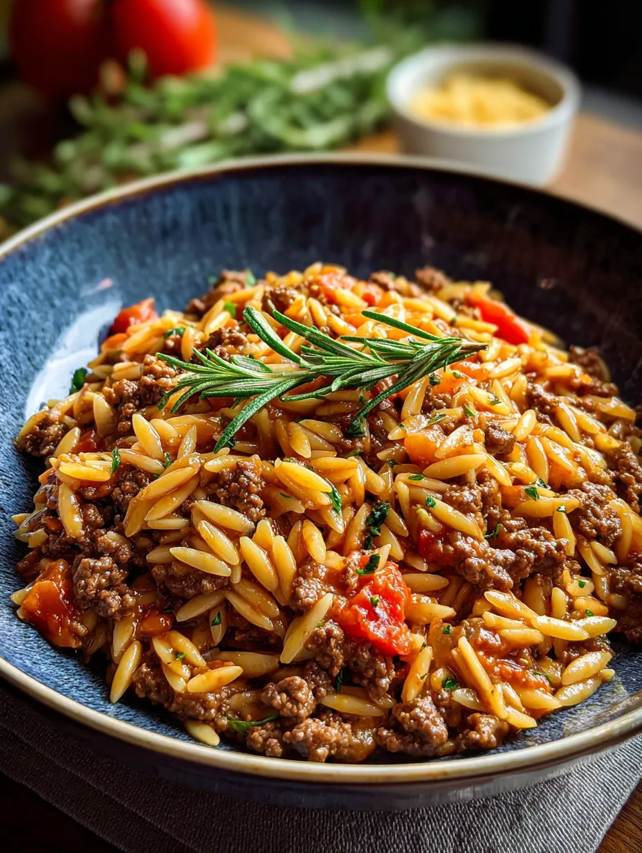 A bowl of pasta with meat and vegetables.