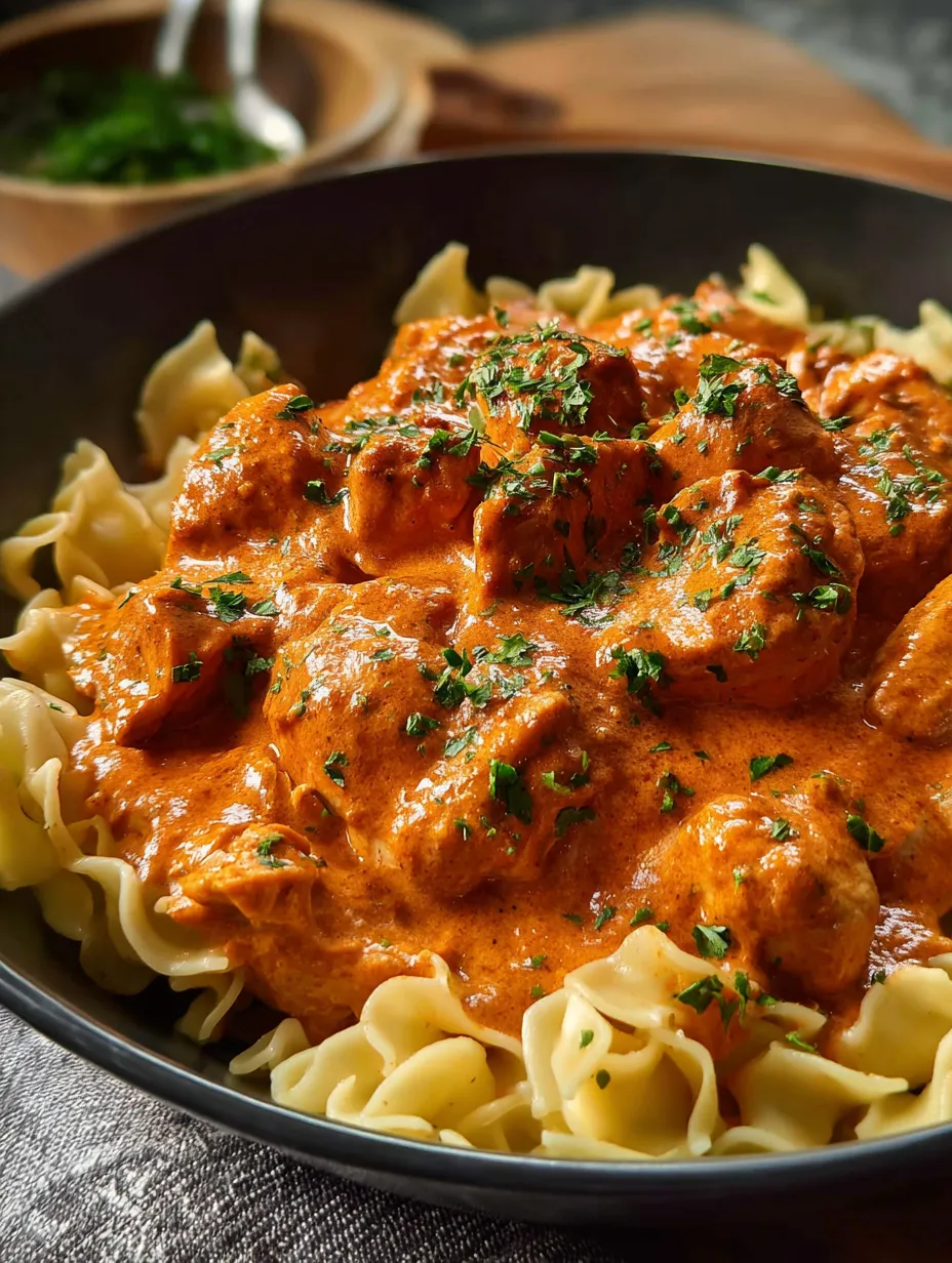 A bowl of pasta with meat sauce.