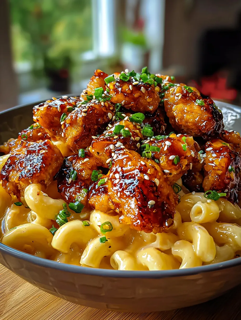 A bowl of food with chicken and noodles.