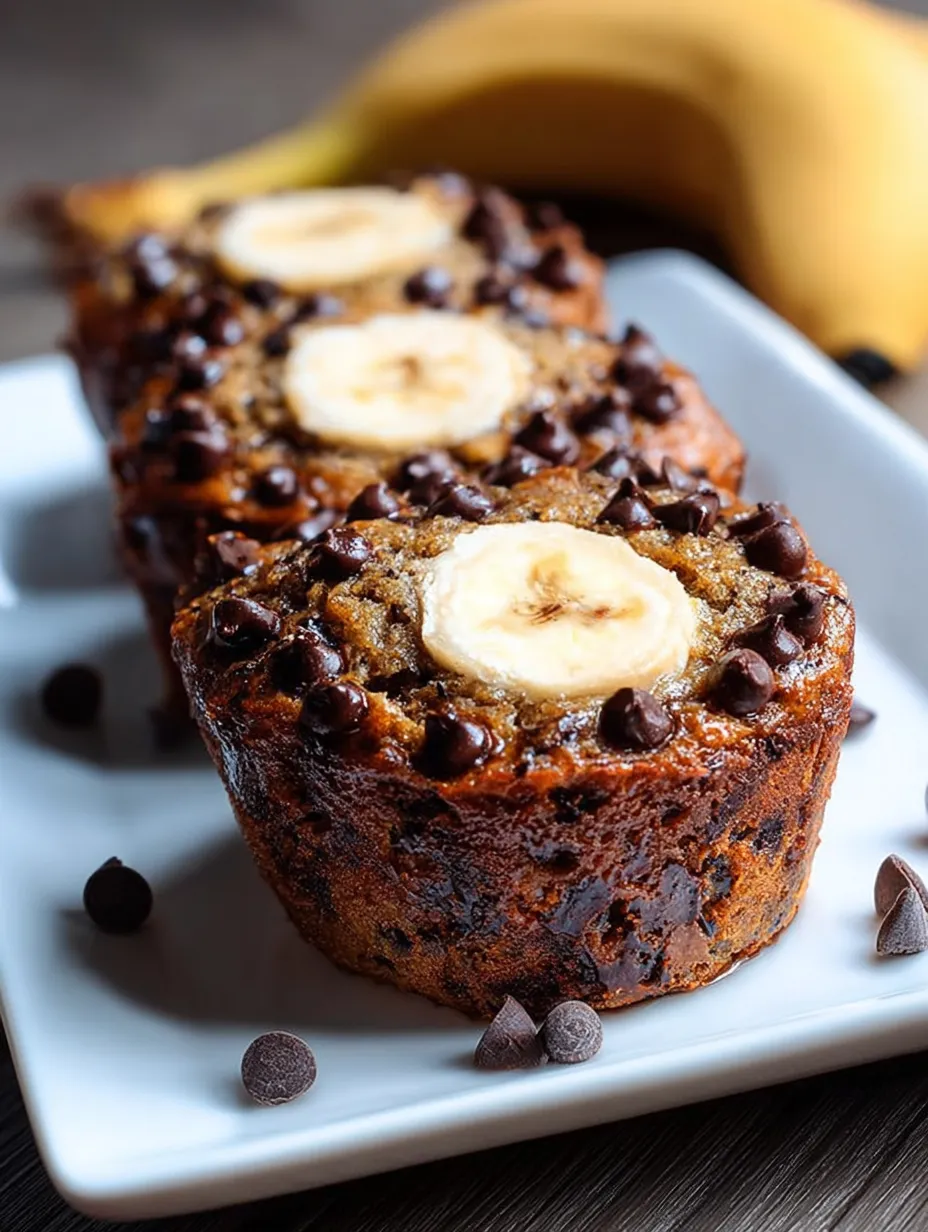 A plate of chocolate chip banana bread.