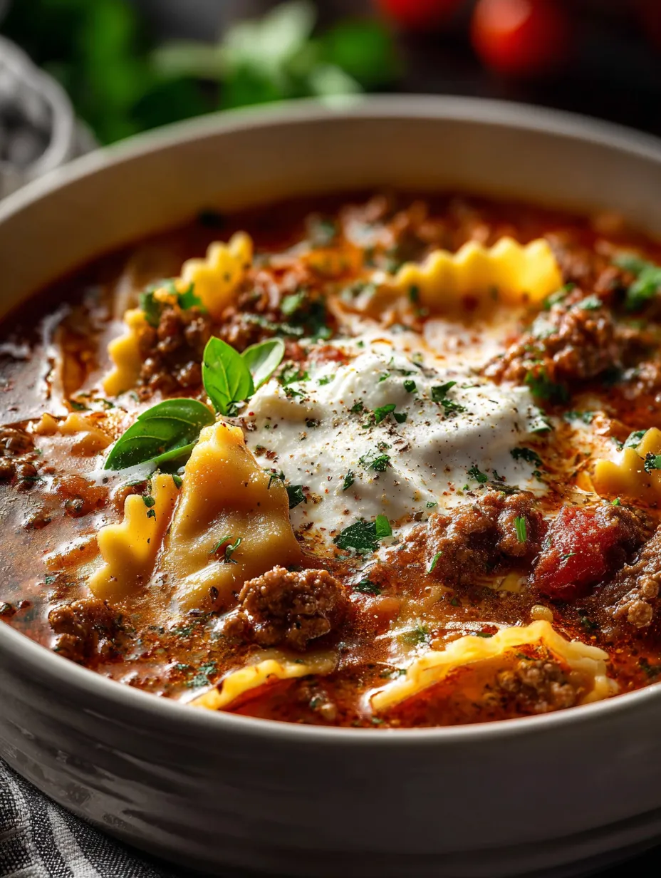 Pasta bowl topped with savory meat sauce.