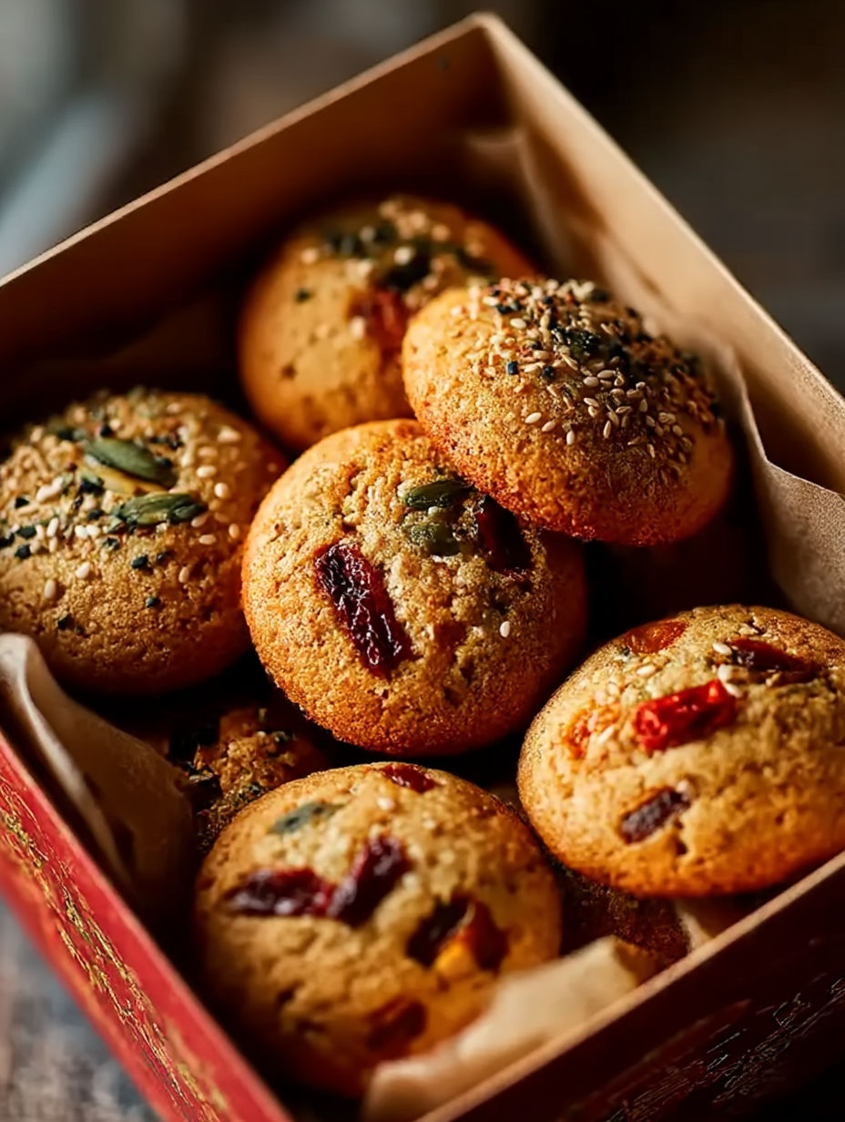 A box of Chinese New Year cookies.