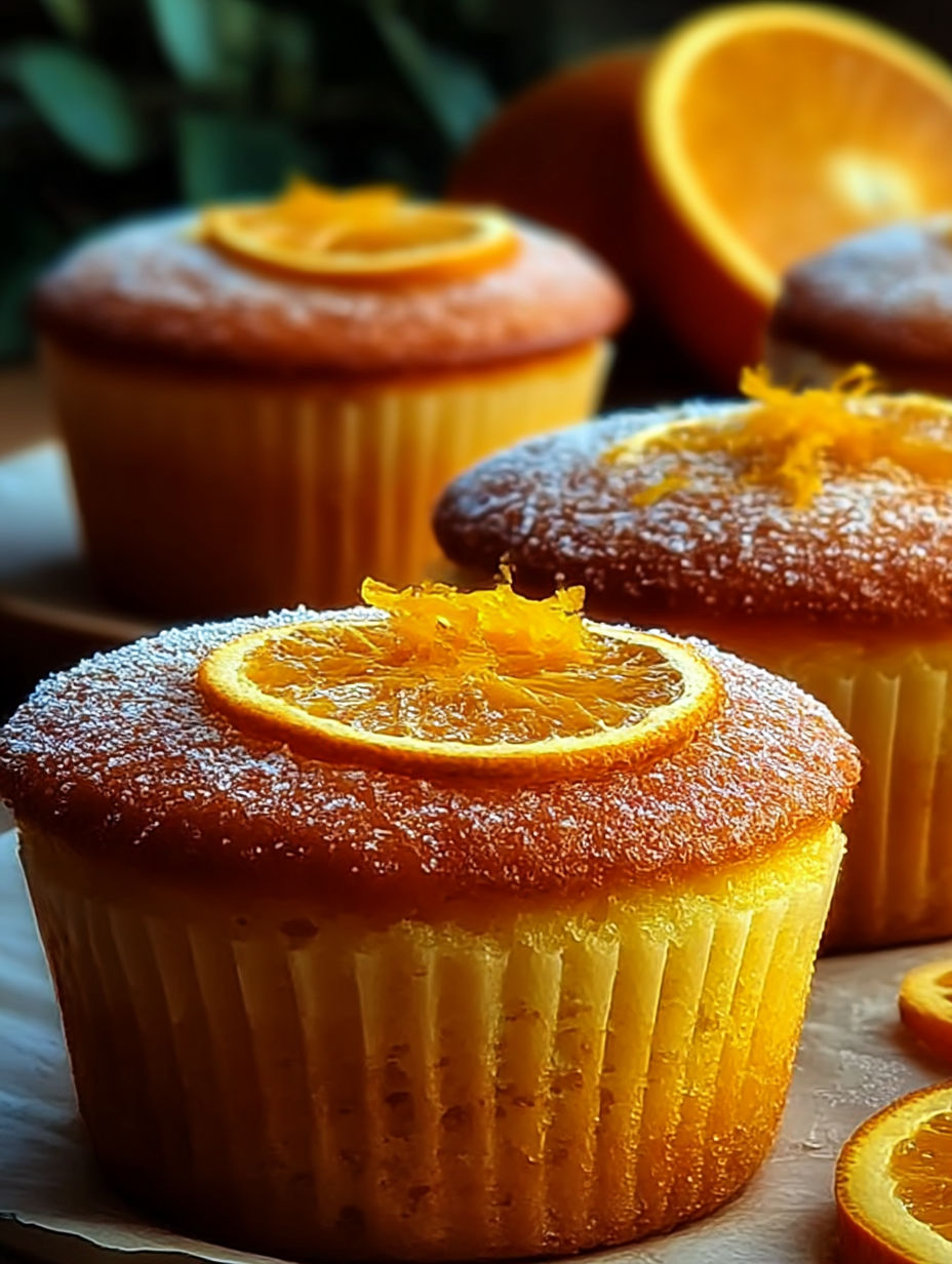 Orange Ginger Honey Cakes.