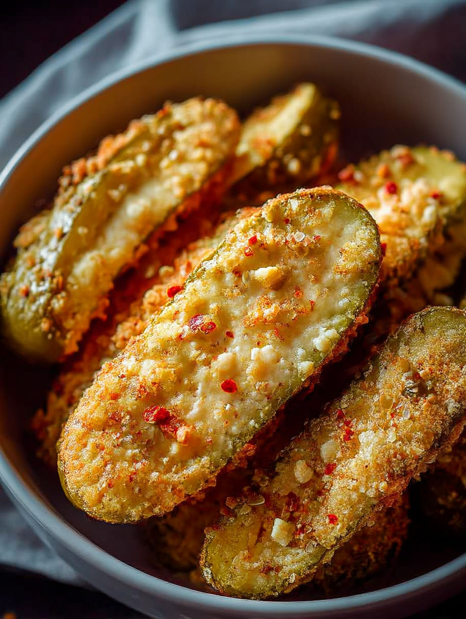 Air fryer pickles.