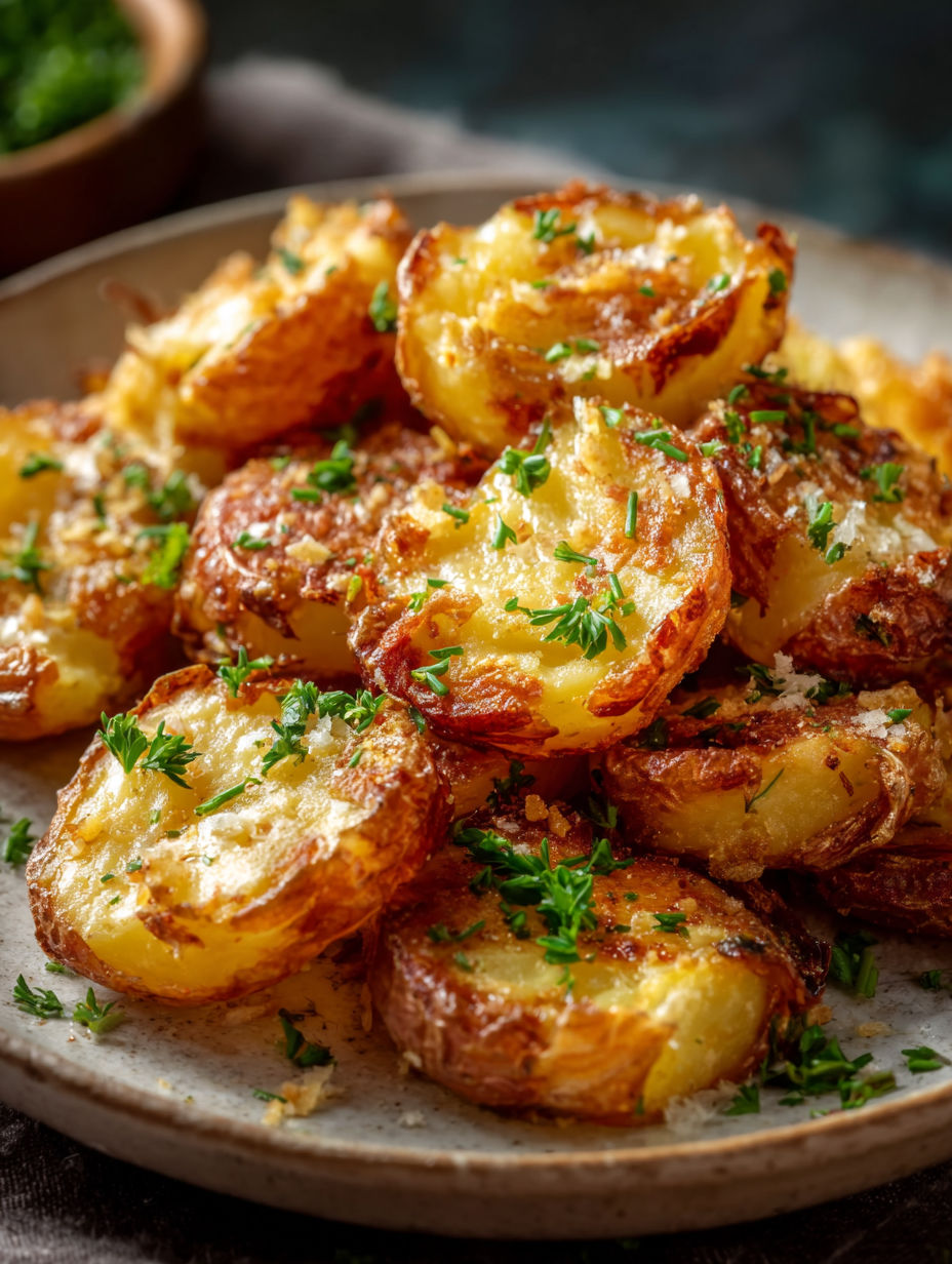A plate of cheesy pepperoni pizza bombs.