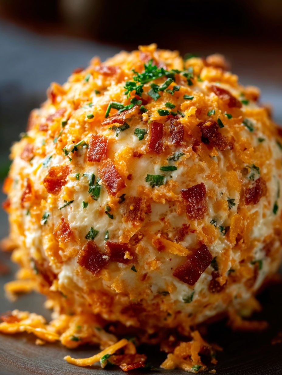 Delicious bacon and cheese dish