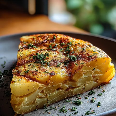Pizza slice topped with fresh herbs.