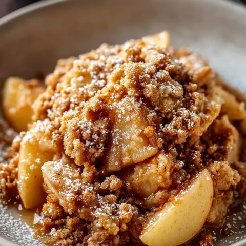 A bowl filled with oats and apple, spoon inside.