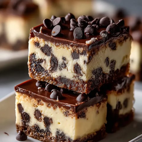 A close up look at a wedge of chocolate cake dotted with chips.