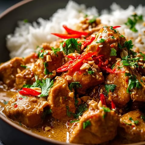 A bowl of food with rice and meat.